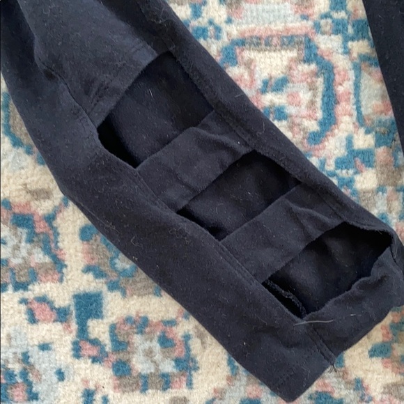 Bally black cut out pants - Picture 2 of 3